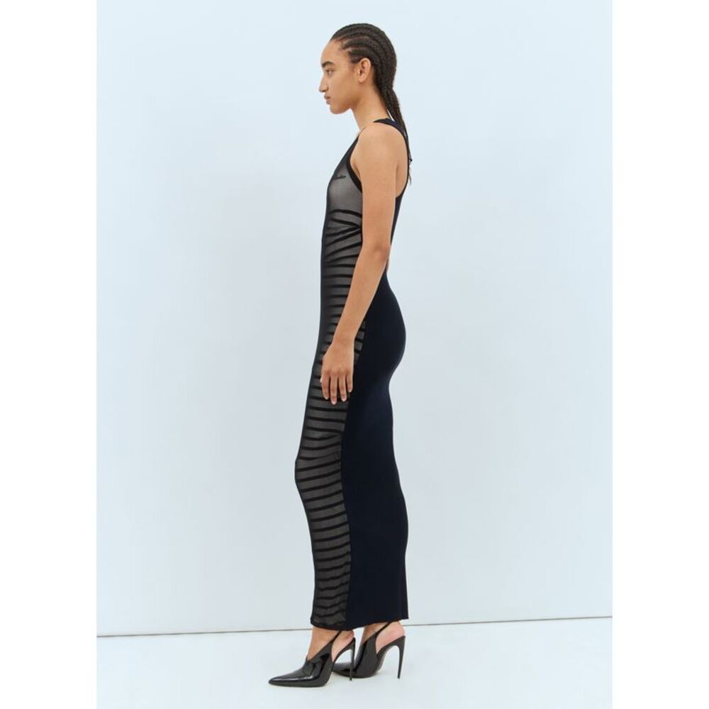 Jean Paul Gaultier Women Ribbed Mariniere Maxi Dress - Picture 5 of 6